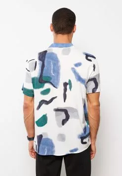 LC WAIKIKI Regular Fit Short Sleeve Patterned Viscose Men's Shirt 12 LC WAIKIKI Regular Fit Short Sleeve Patterned Viscose Men's Shirt -LC WAIKIKI popular shop lc waikiki 8293 2164036 5