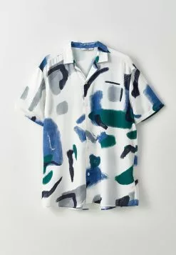 LC WAIKIKI Regular Fit Short Sleeve Patterned Viscose Men's Shirt 13 LC WAIKIKI Regular Fit Short Sleeve Patterned Viscose Men's Shirt -LC WAIKIKI popular shop lc waikiki 8293 2164036 6