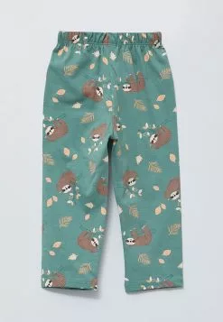 LC WAIKIKI Polo Collar Short Sleeve Printed Cotton Baby Boy Pajamas Set 2-Pack -LC WAIKIKI popular shop lc waikiki 8293 9197236 5