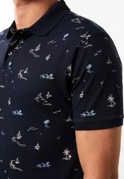 LC WAIKIKI Polo Neck Short Sleeve Patterned Men's T-Shirt -LC WAIKIKI popular shop lc waikiki 8300 4963036 4