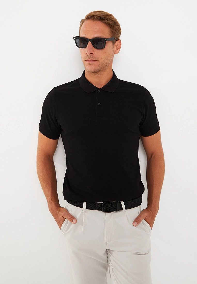 LC WAIKIKI Polo Neck Short Sleeve Men's T-Shirt 3 LC WAIKIKI Polo Neck Short Sleeve Men's T-Shirt