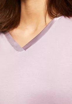 LC WAIKIKI V Neck Straight Short Sleeve Women Pajamas Set -LC WAIKIKI popular shop lc waikiki 8306 8067626 4