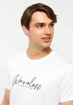 LC WAIKIKI Crew Neck Short Sleeve Printed Combed Cotton Men's T-Shirt -LC WAIKIKI popular shop lc waikiki 8308 0264036 3