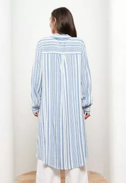 LC WAIKIKI Shirt Collar Striped Long Sleeve Viscose Women's Tunic 12 LC WAIKIKI Shirt Collar Striped Long Sleeve Viscose Women's Tunic -LC WAIKIKI popular shop lc waikiki 8321 6374036 5