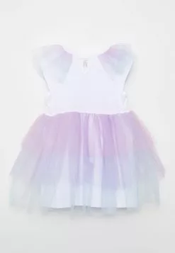 LC WAIKIKI Crew Neck Short Sleeve Printed Baby Girl Dress And Crown 2 Piece Set 7 LC WAIKIKI Crew Neck Short Sleeve Printed Baby Girl Dress And Crown 2 Piece Set -LC WAIKIKI popular shop lc waikiki 8330 5605036 3