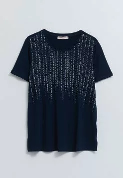 LC WAIKIKI Crew Neck Patterned Short Sleeve Women's T-Shirt -LC WAIKIKI popular shop lc waikiki 8332 4672526 5