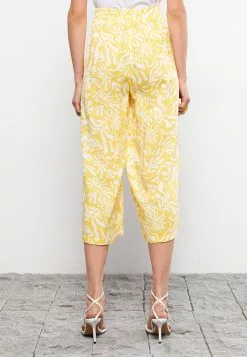 LC WAIKIKI Patterned Viscose Women Capri -LC WAIKIKI popular shop lc waikiki 8332 4809426 5