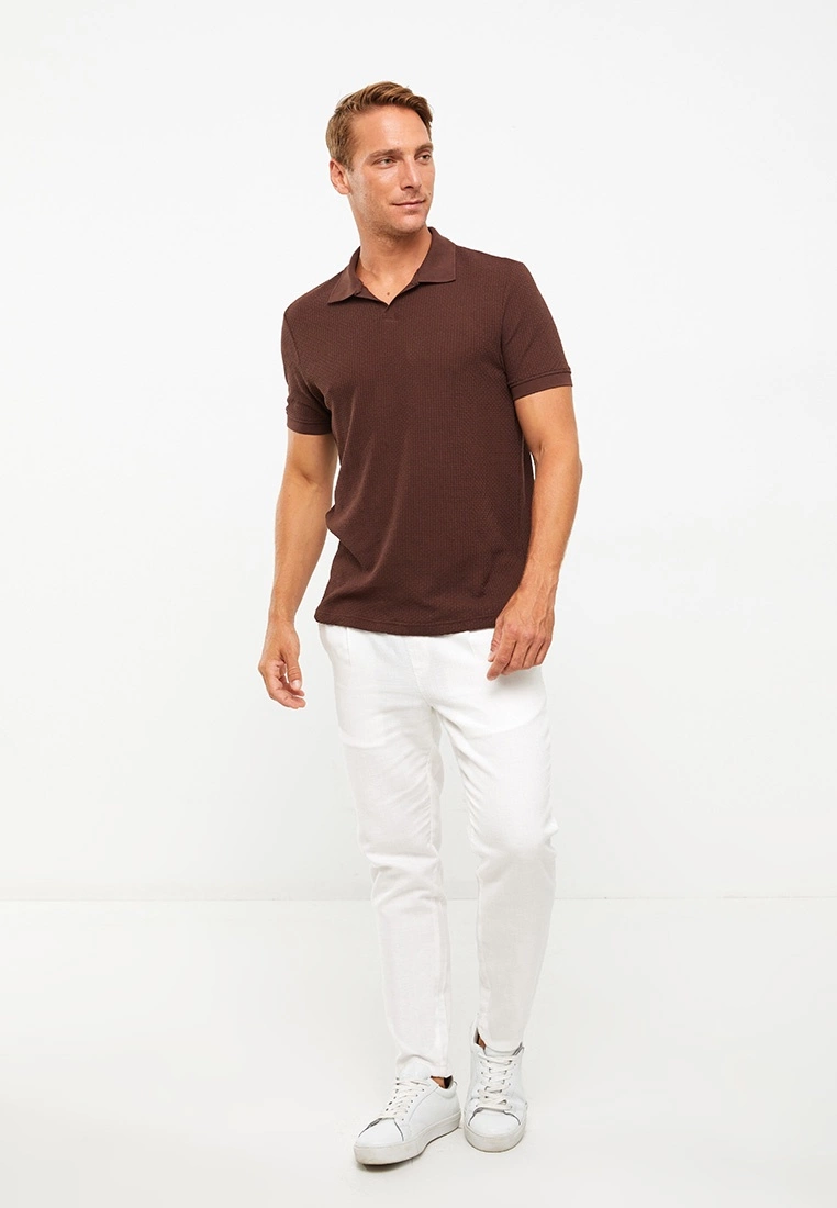 LC WAIKIKI Polo Neck Short Sleeve Men's T-Shirt 5 LC WAIKIKI Polo Neck Short Sleeve Men's T-Shirt - Image 3