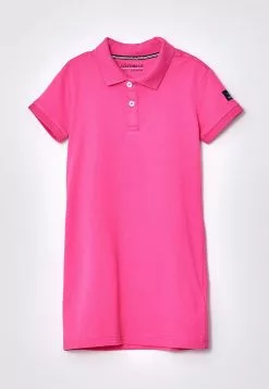 LC WAIKIKI Basic Polo Neck Short Sleeve Girl Dress