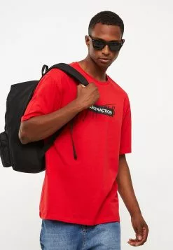 LC WAIKIKI Crew Neck Short Sleeve Printed Combed Cotton Men's T-Shirt