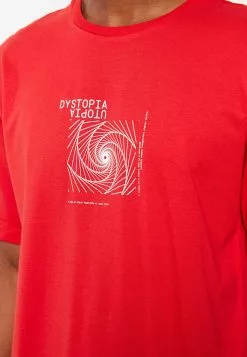 LC WAIKIKI Oversize Crew Neck Short Sleeved Printed Combed Cotton Men's T-Shirt 11 LC WAIKIKI Oversize Crew Neck Short Sleeved Printed Combed Cotton Men's T-Shirt -LC WAIKIKI popular shop lc waikiki 8350 2854036 4