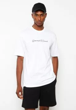 LC WAIKIKI Crew Neck Short Sleeve Printed Combed Cotton Men's T-Shirt