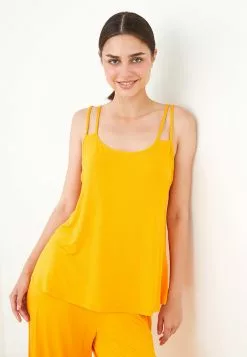 LC WAIKIKI U Neck Straight Strap Women Pajamas Set -LC WAIKIKI popular shop lc waikiki 8378 2774036 3