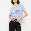LC WAIKIKI Crew Neck Printed Short Sleeve Cotton Women's T-Shirt 2 LC WAIKIKI Crew Neck Printed Short Sleeve Cotton Women's T-Shirt -LC WAIKIKI popular shop lc waikiki 8391 4574036 1