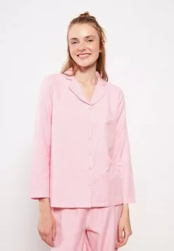 LC WAIKIKI Shirt Neck Patterned Long Sleeve Poplin Women's Pajama Set 12 LC WAIKIKI Shirt Neck Patterned Long Sleeve Poplin Women's Pajama Set -LC WAIKIKI popular shop lc waikiki 8391 9180936 3