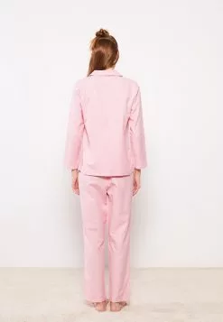 LC WAIKIKI Shirt Neck Patterned Long Sleeve Poplin Women's Pajama Set 14 LC WAIKIKI Shirt Neck Patterned Long Sleeve Poplin Women's Pajama Set -LC WAIKIKI popular shop lc waikiki 8392 9180936 5