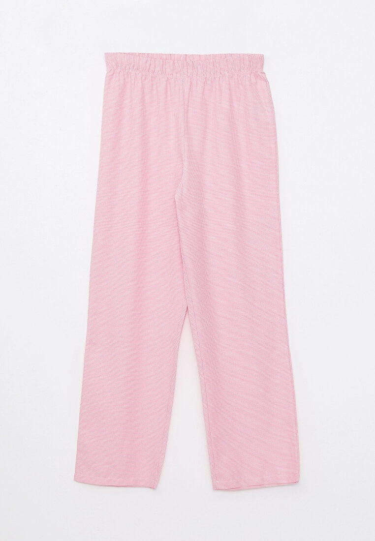 LC WAIKIKI Shirt Neck Patterned Long Sleeve Poplin Women's Pajama Set 10 LC WAIKIKI Shirt Neck Patterned Long Sleeve Poplin Women's Pajama Set - Image 8