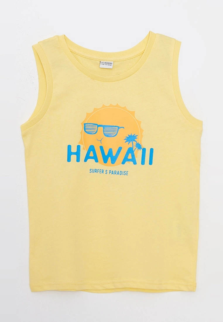 LC WAIKIKI Crew Neck Printed Cotton Boy Athlete 3 LC WAIKIKI Crew Neck Printed Cotton Boy Athlete