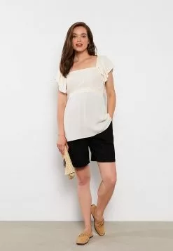 LC WAIKIKI Maternity Shorts With Tummy Panel -LC WAIKIKI popular shop lc waikiki 8537 0885726 6