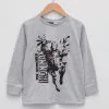 LC WAIKIKI Crew Neck Iron Man Printed Long Sleeve Boy Sweatshirt