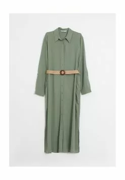 LC WAIKIKI Shirt Collar Belted Women's Dress -LC WAIKIKI popular shop lc waikiki 8569 3129726 6