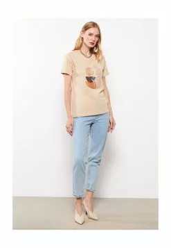 LC WAIKIKI Printed Cotton Women's T-Shirt 11 LC WAIKIKI Printed Cotton Women's T-Shirt -LC WAIKIKI popular shop lc waikiki 8569 7719726 4