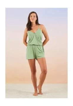 LC WAIKIKI Women's Wrap Sleep Teddie Playsuit -LC WAIKIKI popular shop lc waikiki 8575 4219726 4