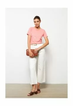 LC WAIKIKI Printed Cotton Women's T-Shirt -LC WAIKIKI popular shop lc waikiki 8578 0219726 4