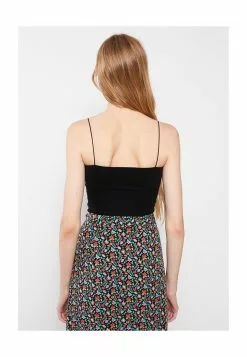 LC WAIKIKI Square Neck Crop Top -LC WAIKIKI popular shop lc waikiki 8583 1819726 2