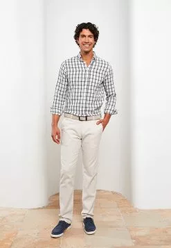 LC WAIKIKI Regular Fit Long Sleeve Plaid Men's Shirt -LC WAIKIKI popular shop lc waikiki 8654 9857236 3