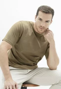 LC WAIKIKI Crew Neck Short Sleeve Combed Cotton Mens T-Shirt -LC WAIKIKI popular shop lc waikiki 8765 4084036 2