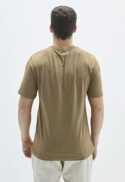 LC WAIKIKI Crew Neck Short Sleeve Combed Cotton Mens T-Shirt -LC WAIKIKI popular shop lc waikiki 8766 4084036 5