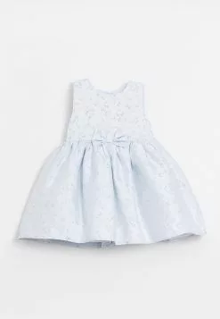 LC WAIKIKI Crew Neck Patterned Baby Girl Dress