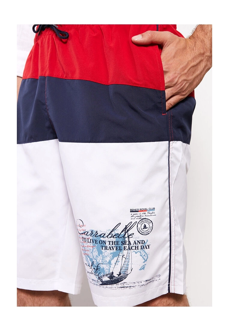 LC WAIKIKI Men's Knee-Length Swim Shorts 5 LC WAIKIKI Men's Knee-Length Swim Shorts - Image 3