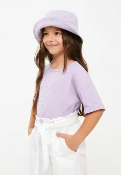 LC WAIKIKI Crew Neck Basic Short Sleeve Girls T-Shirt