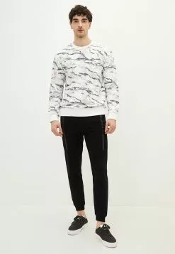 LC WAIKIKI Crew Neck Long Sleeve Patterned Men's Sweatshirt -LC WAIKIKI popular shop lc waikiki 8850 5984036 3