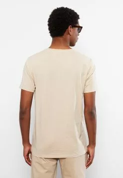 LC WAIKIKI Crew Neck Short Sleeve Basic Combed Cotton Men's T-Shirt -LC WAIKIKI popular shop lc waikiki 8869 1084036 4