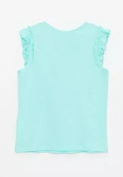 LC WAIKIKI Crew Neck Mermaid Printed Cotton Girls' Singlet -LC WAIKIKI popular shop lc waikiki 8869 9292036 2