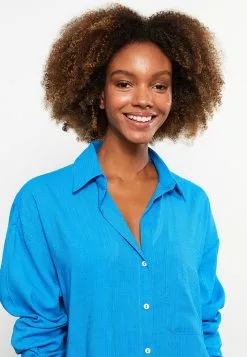 LC WAIKIKI Front Button Closure Straight Long Sleeve Women's Shirt -LC WAIKIKI popular shop lc waikiki 8878 2084036 4