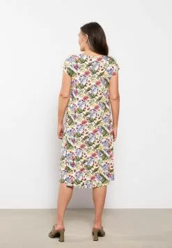 LC WAIKIKI Crew Neck Patterned Sleeveless Women's Dress -LC WAIKIKI popular shop lc waikiki 8881 2567626 5