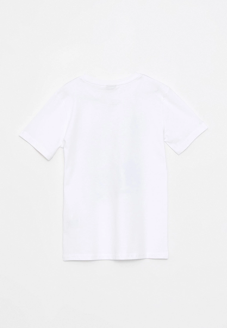 LC WAIKIKI Crew Neck Printed Short Sleeve Cotton Boy T-Shirt 4 LC WAIKIKI Crew Neck Printed Short Sleeve Cotton Boy T-Shirt - Image 2