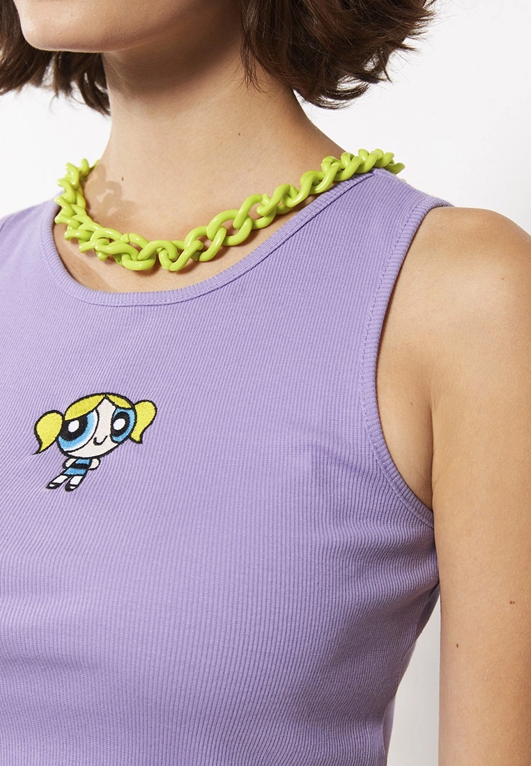 LC WAIKIKI Crew Neck Powerpuff Girl Embroidered Women's Athlete 6 LC WAIKIKI Crew Neck Powerpuff Girl Embroidered Women's Athlete - Image 4