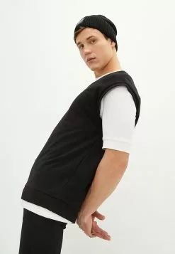 LC WAIKIKI Oversize V-Neck Sleeveless Men's Sweatshirt