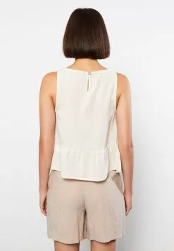 LC WAIKIKI Bisiklet Yaka Nakışlı Kolsuz Kadın Bluz -LC WAIKIKI popular shop lc waikiki 8912 8965726 5