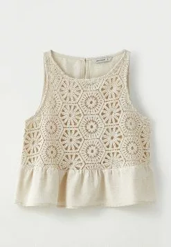 LC WAIKIKI Bisiklet Yaka Nakışlı Kolsuz Kadın Bluz -LC WAIKIKI popular shop lc waikiki 8912 8965726 6