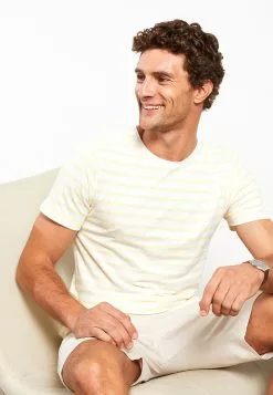 LC WAIKIKI Crew Neck Short Sleeve Striped Combed Cotton Men's T-Shirt 8 LC WAIKIKI Crew Neck Short Sleeve Striped Combed Cotton Men's T-Shirt -LC WAIKIKI popular shop lc waikiki 8922 2384036 2