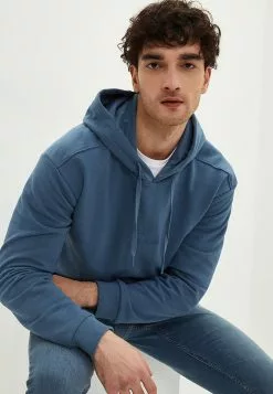 LC WAIKIKI Hooded Long Sleeve Embroidered Men's Sweatshirt