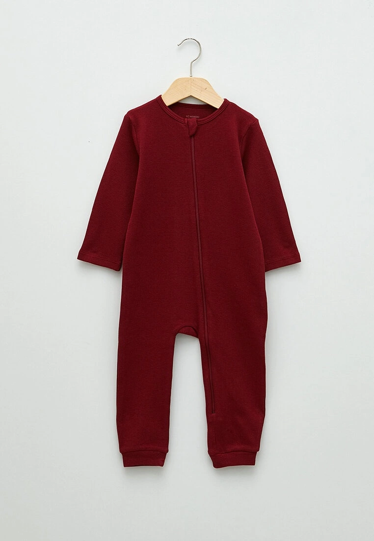 LC WAIKIKI Crew Neck Long Sleeve Basic Baby Girl Rompers 3 LC WAIKIKI Crew Neck Long Sleeve Basic Baby Girl Rompers