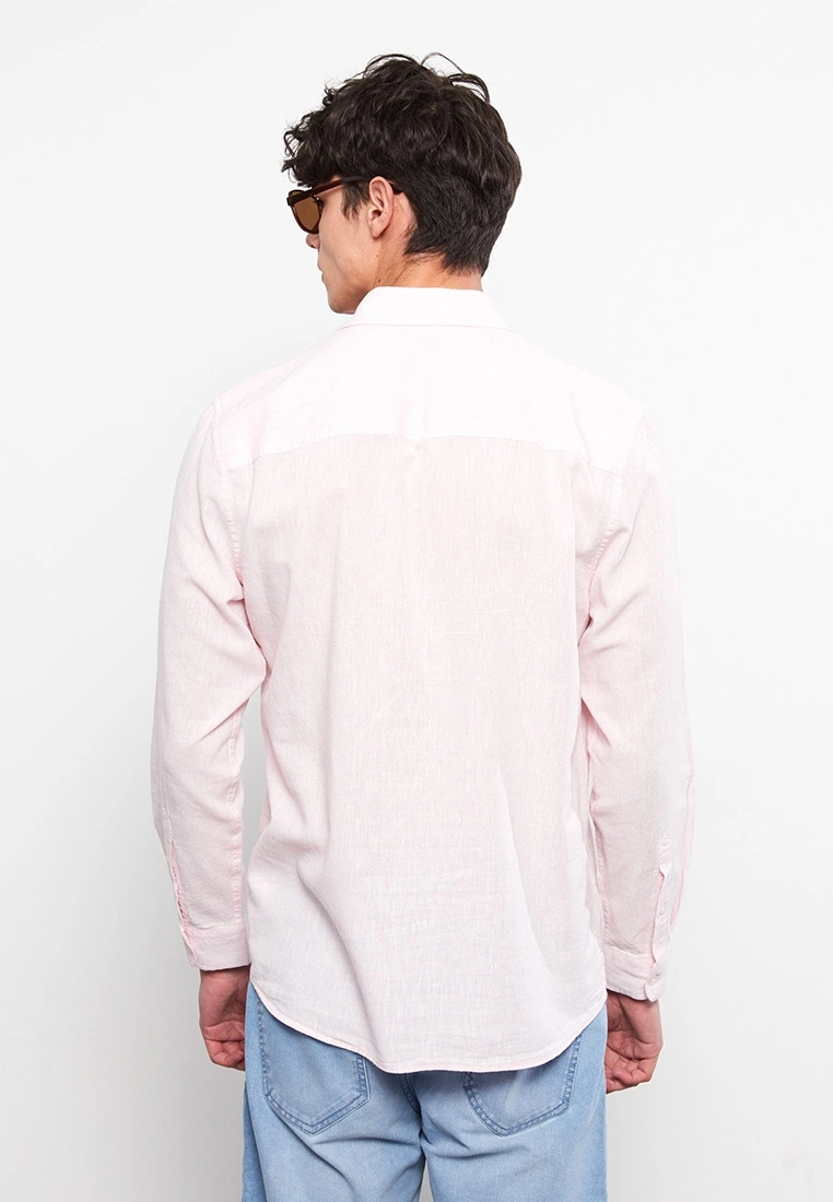 LC WAIKIKI Regular Fit Long Sleeve Poplin Men's Shirt 7 LC WAIKIKI Regular Fit Long Sleeve Poplin Men's Shirt - Image 5