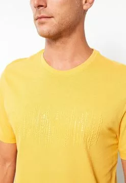 LC WAIKIKI Crew Neck Short Sleeve Pique Men's T-Shirt -LC WAIKIKI popular shop lc waikiki 8956 0505236 4